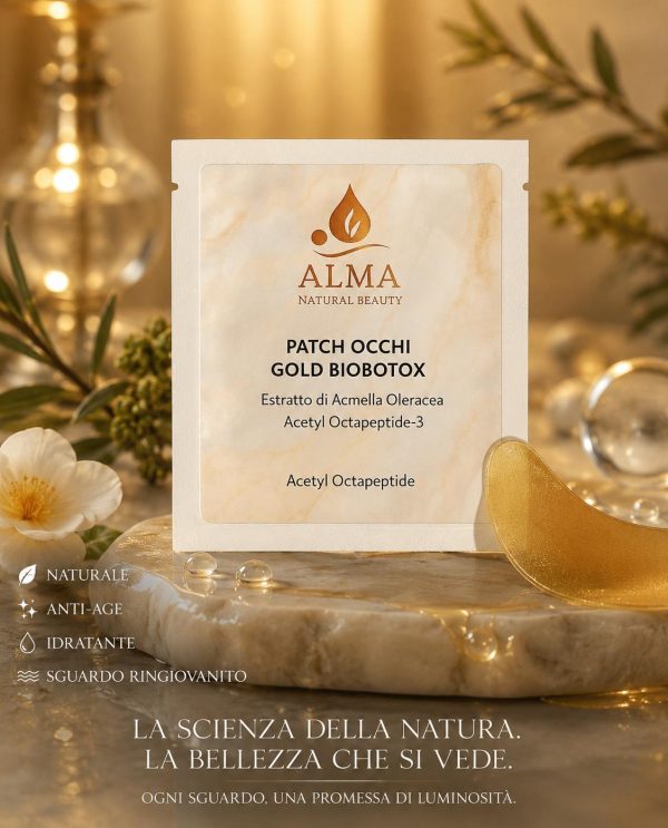 Patch Occhi Gold BioBotox