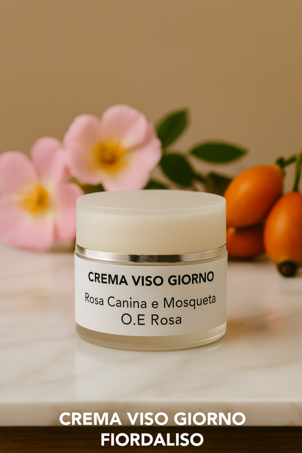 Crema Viso Giorno Rosa Canina e Mosqueta