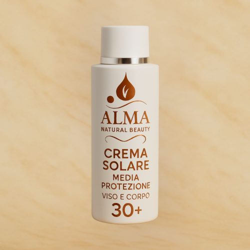 crema solare media protezione viso e corpo 30+