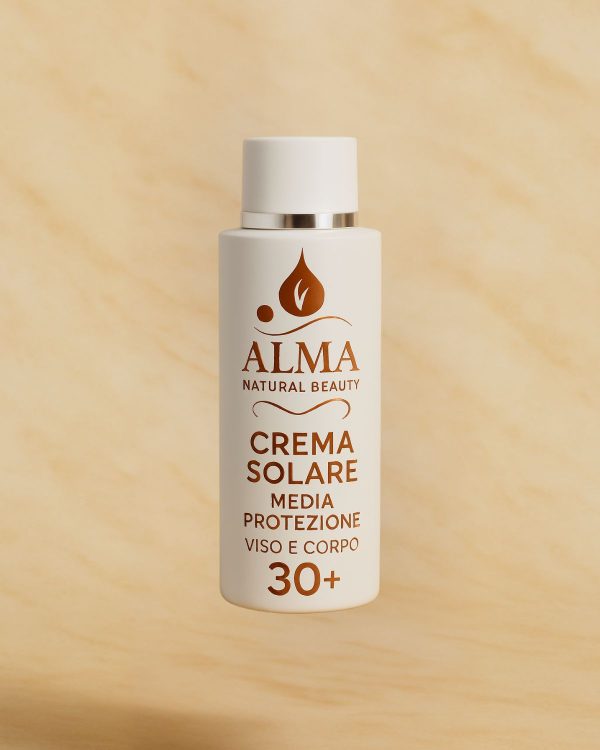 crema solare media protezione viso e corpo 30+